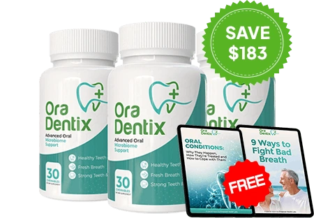 OraDentix 3 Bottle Pack – Advanced Oral Wellness Formula